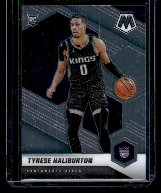 2020-21 Panini Mosaic #204 Tyrese Haliburton