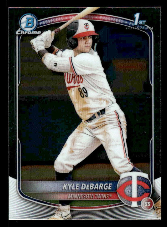2025 Bowman #BCP-139 Kyle DeBarge Chrome Prospects