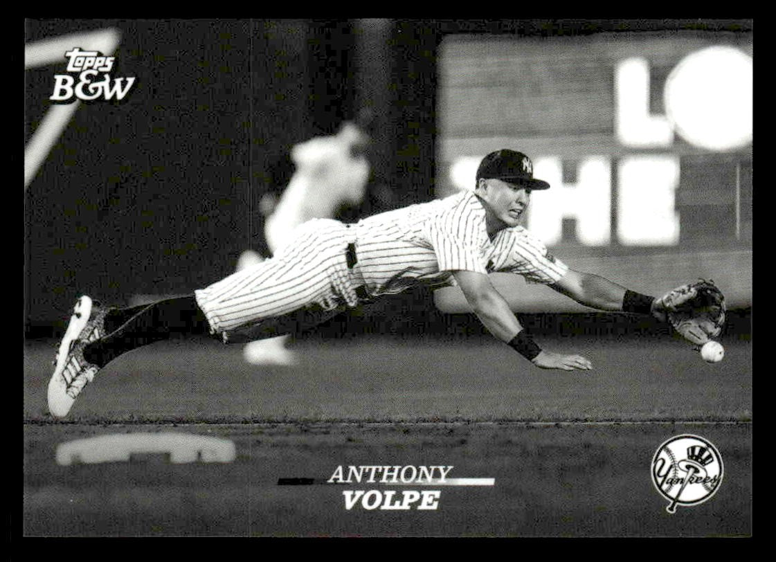 2024 Topps Black & White #73 Anthony Volpe