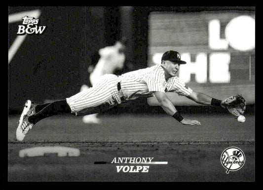 2024 Topps Black & White #73 Anthony Volpe