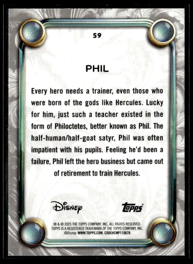 2025 Topps Disney Wonder #59 Phil