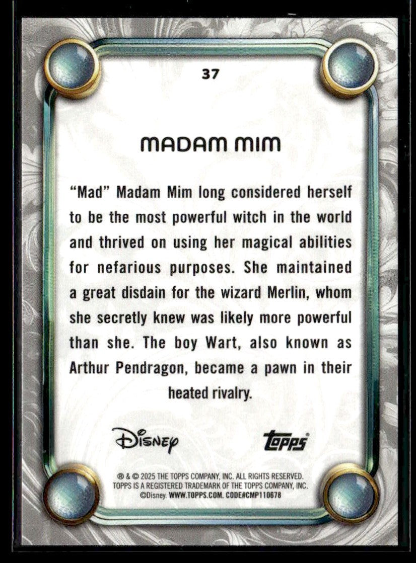 2025 Topps Disney Wonder #37 Madam Mim