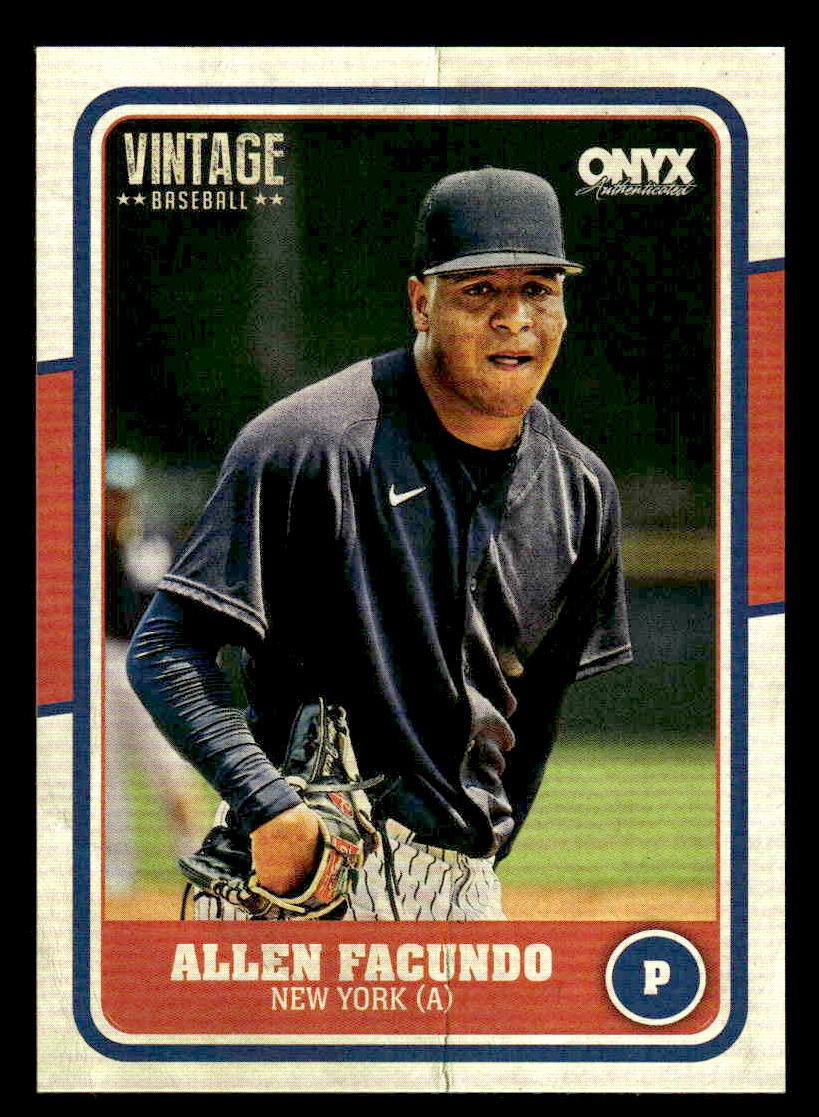 2025 Onyx Vintage #OVALFA Allen Facundo