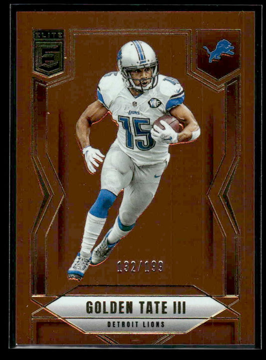 2025 Donruss Elite #17 Golden Tate III Orange #/199