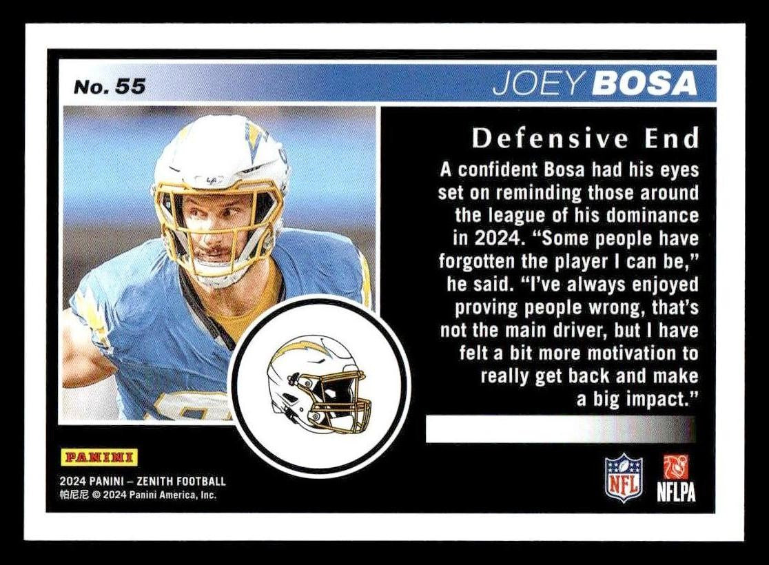 2024 Panini Zenith #55 Joey Bosa Retail