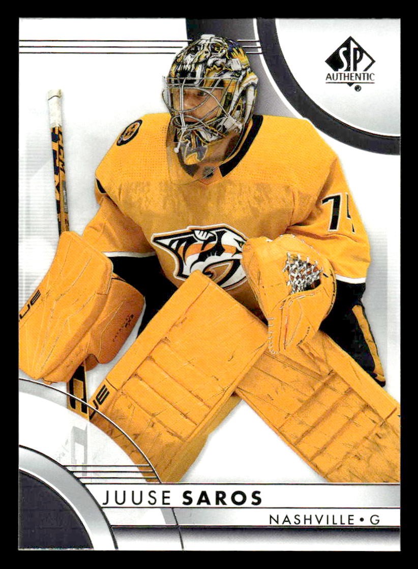 2023-24 SP Authentic #70 Juuse Saros