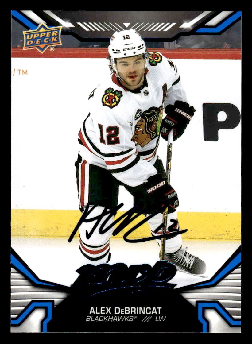 2022-23 Upper Deck MVP #39 Alex DeBrincat Blue Script