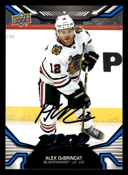 2022-23 Upper Deck MVP #39 Alex DeBrincat Blue Script