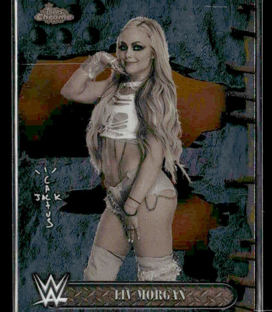 2025 Topps Chrome WWE x Cactus Jack #5 Liv Morgan
