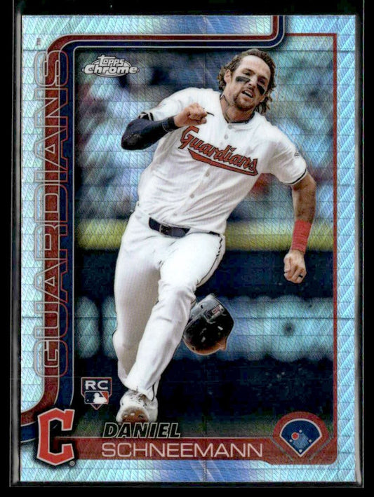 2025 Topps Chrome #43 Daniel Schneemann Prism Refractors