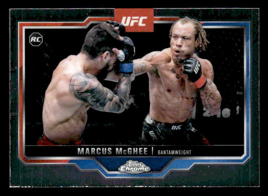 2025 Topps Chrome UFC #121 Marcus McGhee