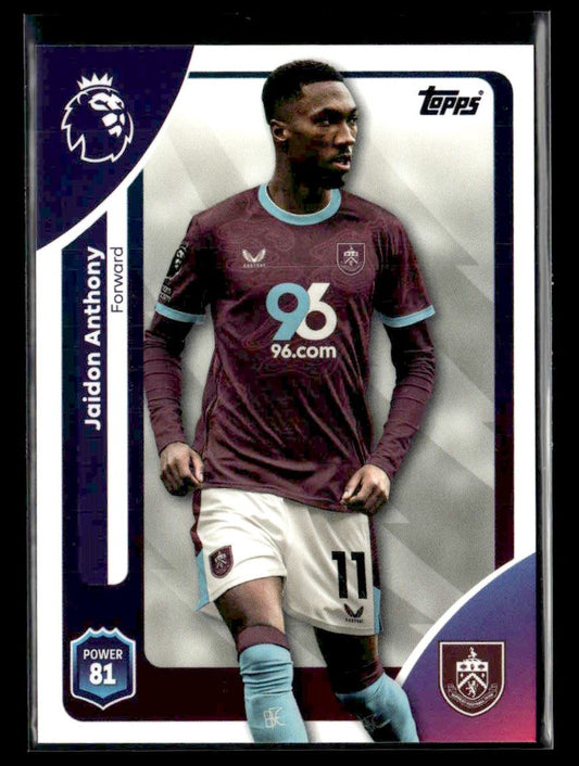 2025-26 Topps Premier League #320 Jaidon Anthony