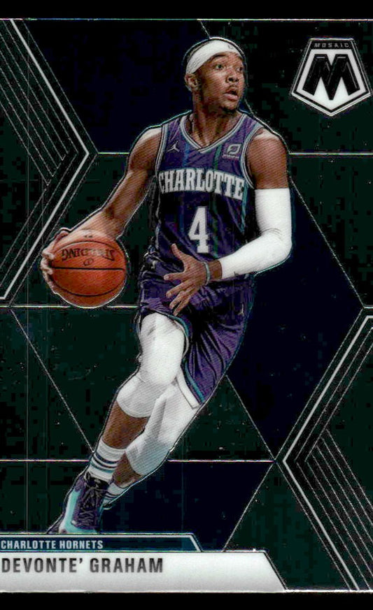 2019-20 Panini Mosaic #62 Devonte' Graham