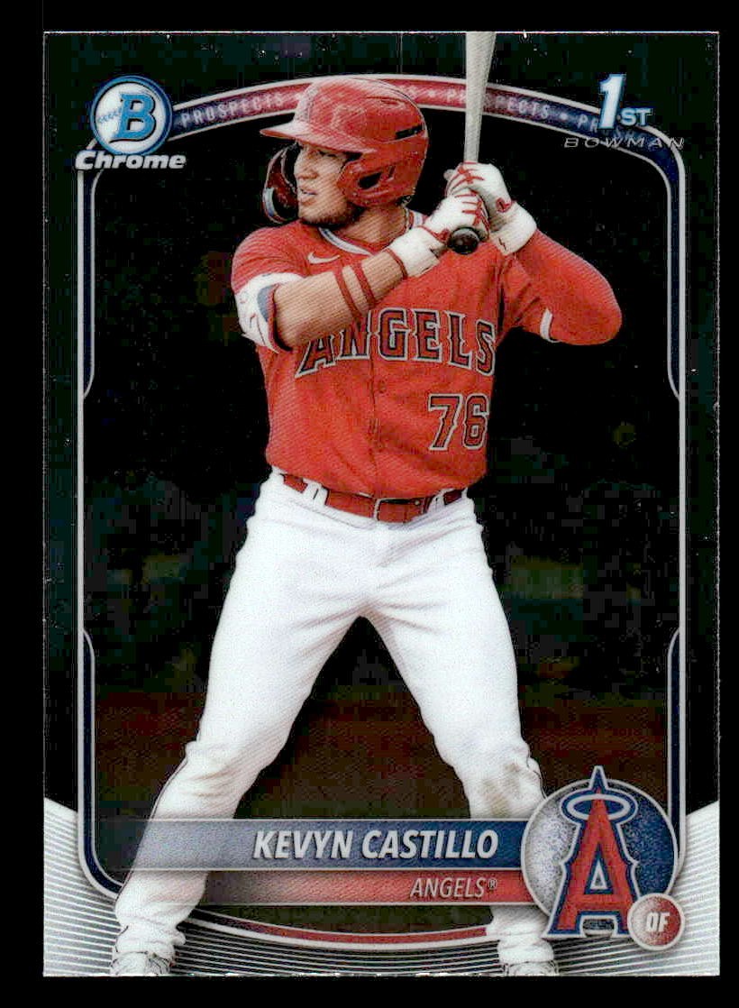 2025 Bowman #BCP-82 Kevyn Castillo Chrome Prospects