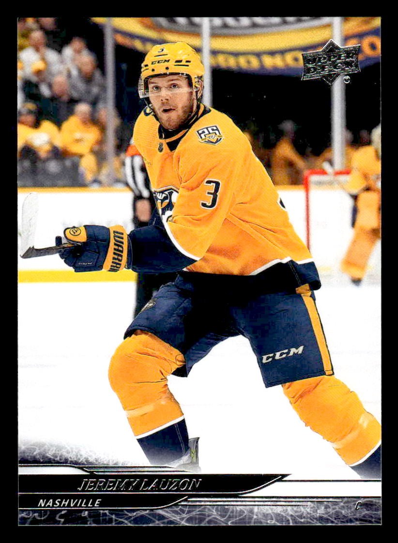 2024-25 Upper Deck #349 Jeremy Lauzon