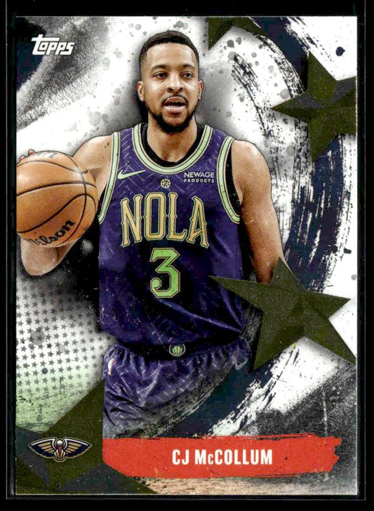 2025-26 Topps #SA-30 CJ McCollum Stars of the NBA