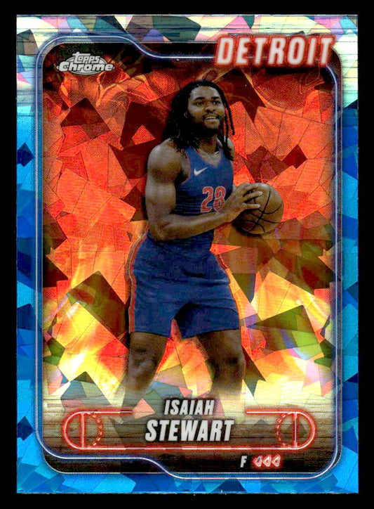 2024-25 Topps Chrome Sapphire #116 Isaiah Stewart