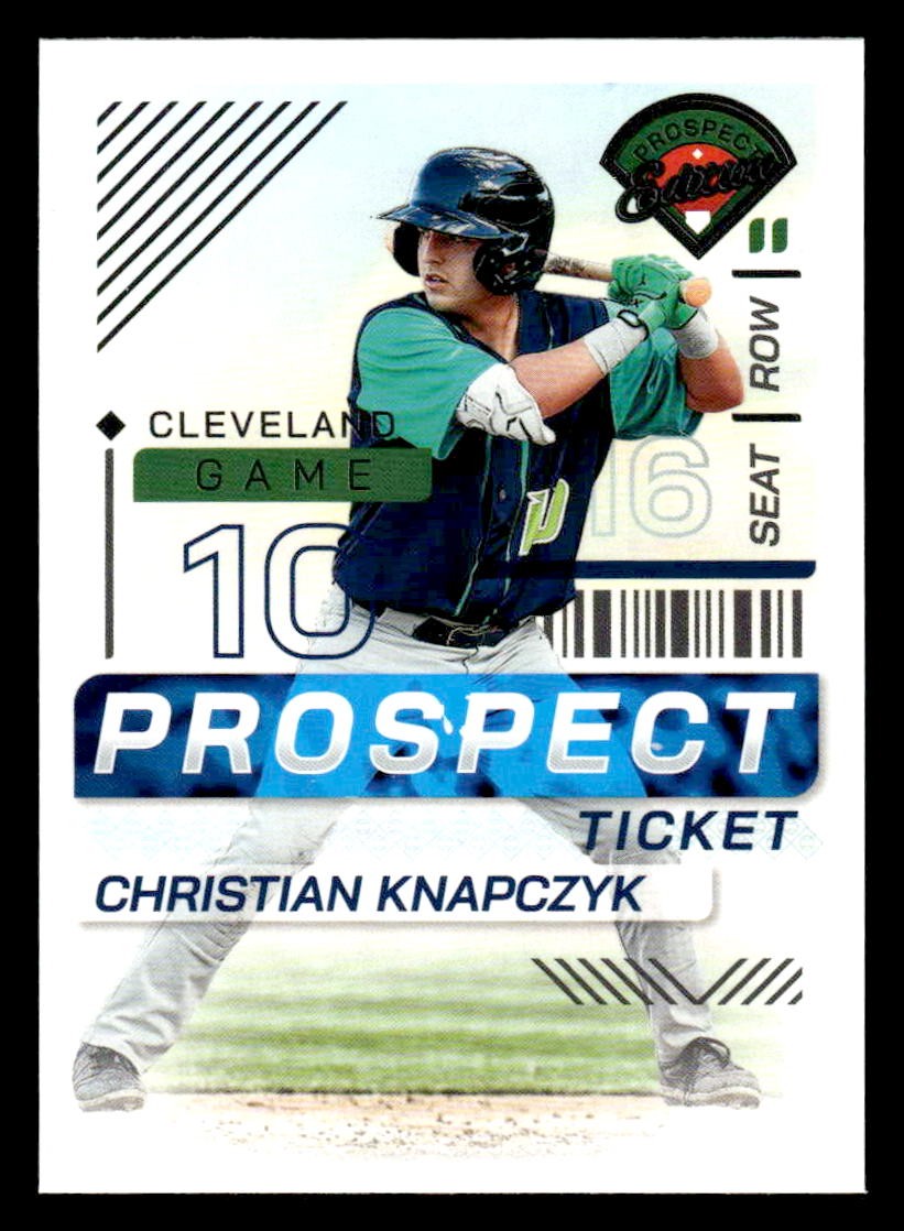 2024 Panini Prospect Edition #54 Christian Knapczyk