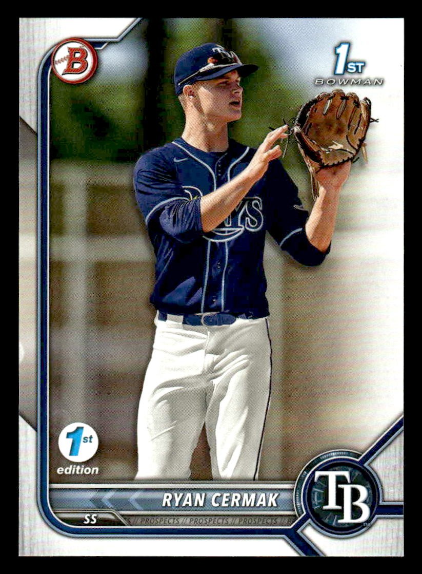 2022 Bowman Draft 1st Edition #BD-81 Ryan Cermak
