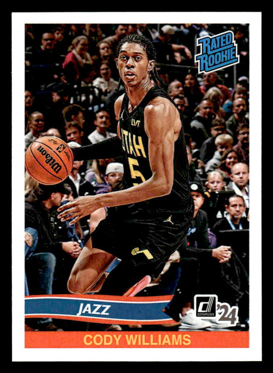 2024-25 Panini Instant #RRR-10 Cody Williams Rated Rookie Retro #/152
