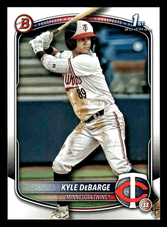 2025 Bowman #BP-139 Kyle DeBarge Prospects