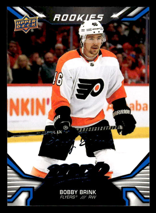 2022-23 Upper Deck MVP #246 Bobby Brink Blue Script
