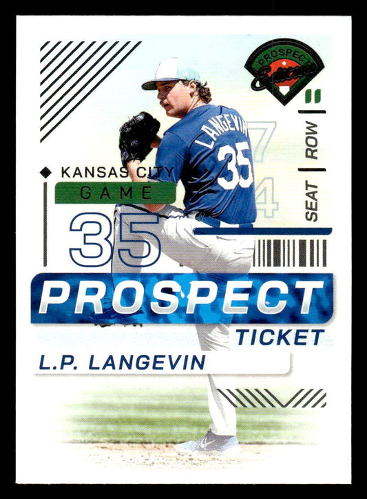 2024 Panini Prospect Edition #145 L.P. Langevin