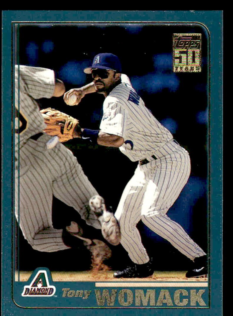 2001 Topps #272 Tony Womack