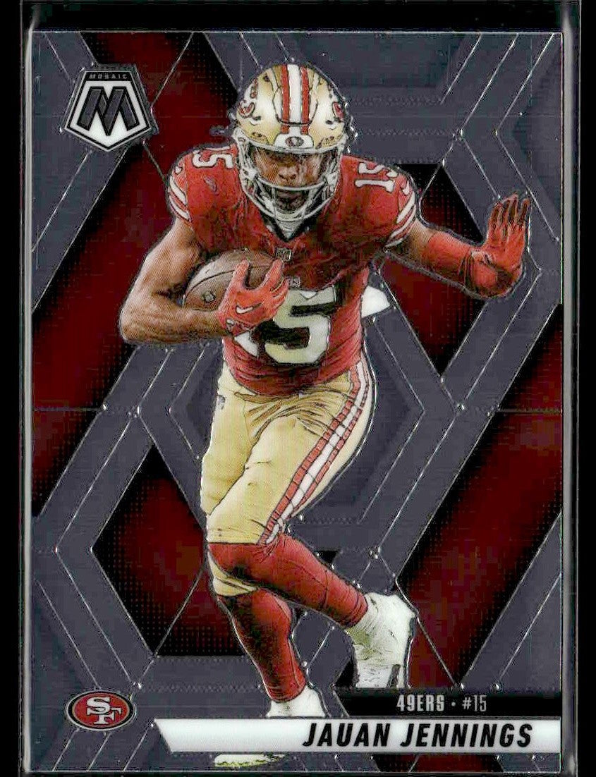 2025 Panini Mosaic #142 Jauan Jennings