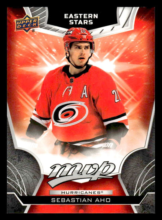 2022-23 Upper Deck MVP #ES-2 Sebastian Aho Eastern Stars