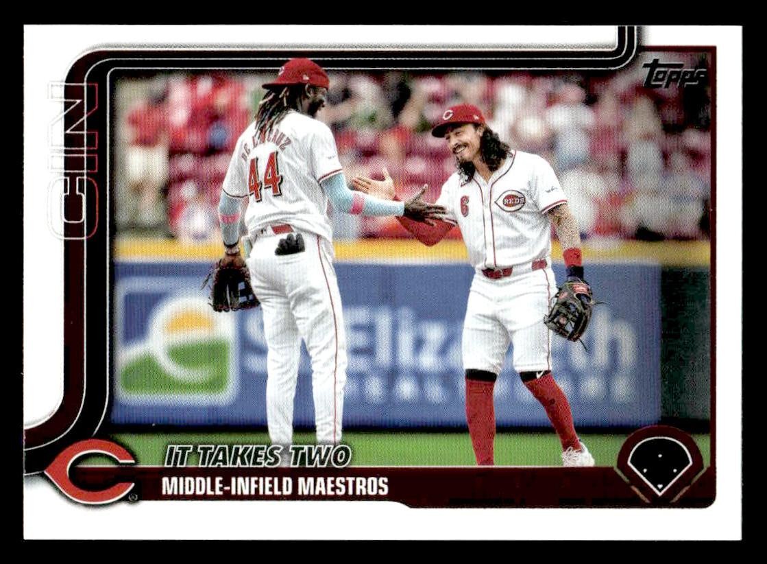 2025 Topps #295 It Takes Two: Middle-Infield Maestros