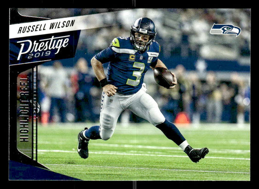 2019 Panini Prestige #HH-RW Russell Wilson Highlight Reel