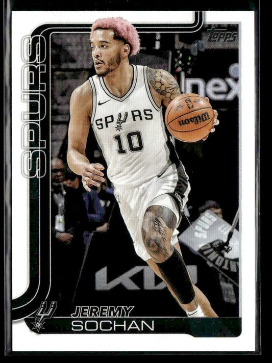 2025-26 Topps #199 Jeremy Sochan