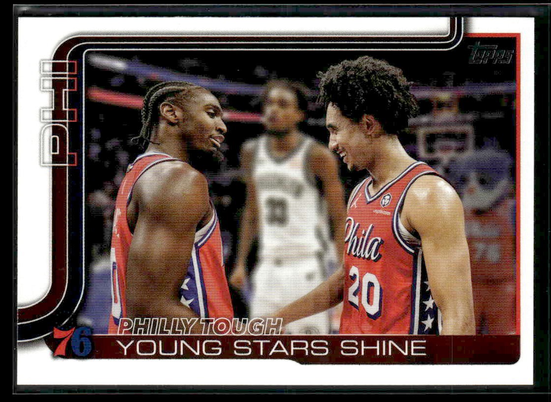 2025-26 Topps #275 Philly Tough: Young Stars Shine