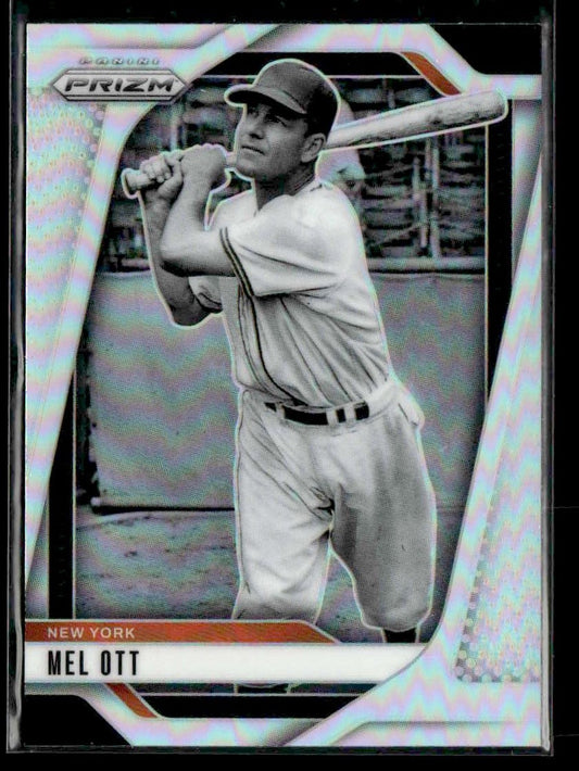 2025 Panini Prizm #232 Mel Ott Silver Prizm