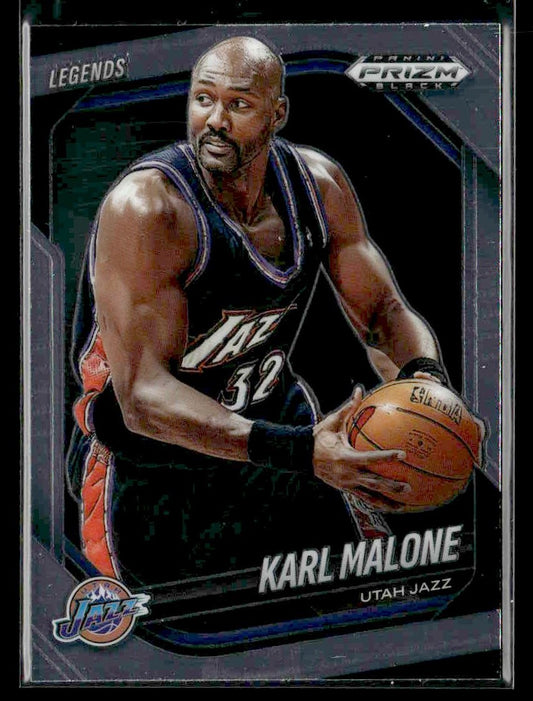 2024-25 Panini Prizm Black #269 Karl Malone Legends
