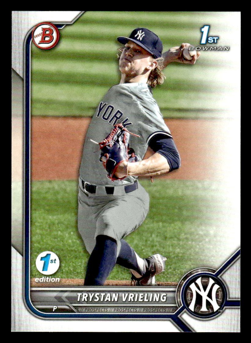 2022 Bowman Draft 1st Edition #BD-43 Trystan Vrieling