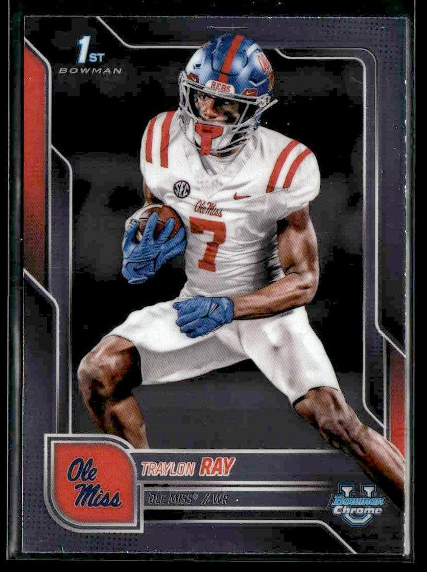 2025 Bowman University Chrome #134 Traylon Ray