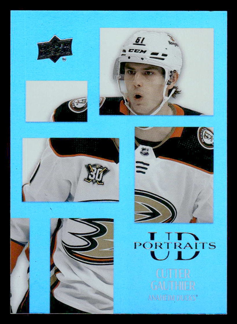 2024-25 Upper Deck #P-34 Cutter Gauthier UD Portraits