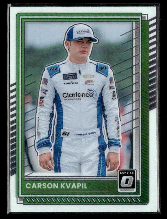 2025 Donruss #59 Carson Kvapil Optic
