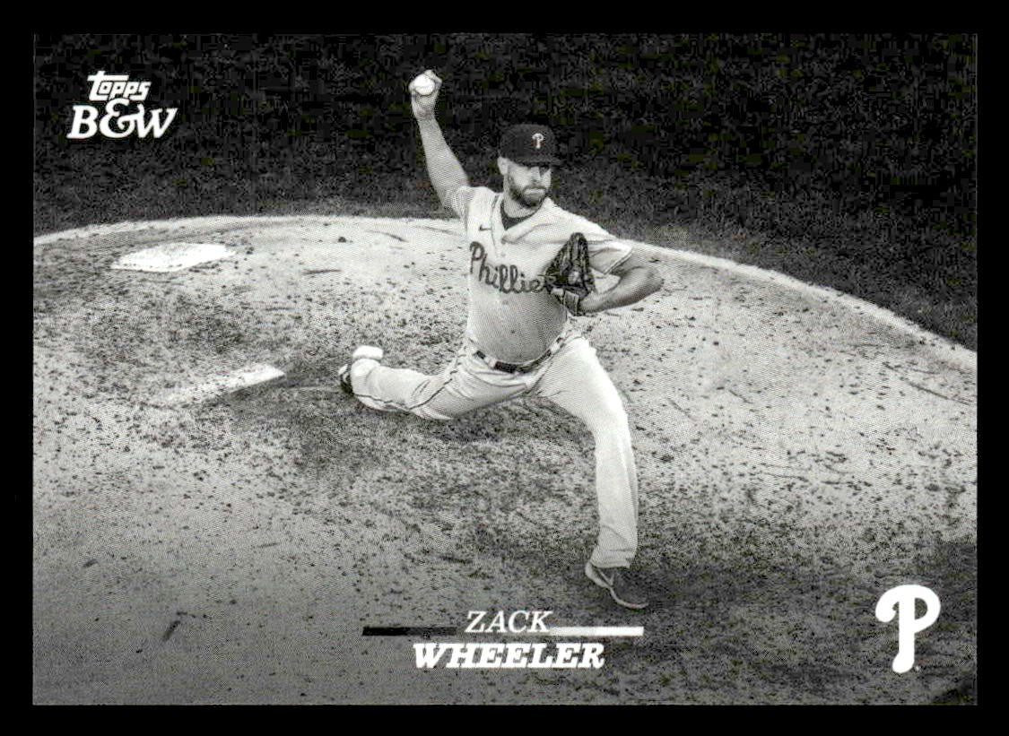 2024 Topps Black & White #68 Zack Wheeler