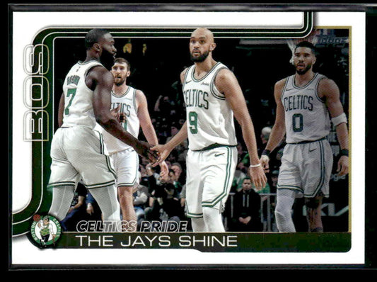 2025-26 Topps #272 Celtics Pride: The Jays Shine