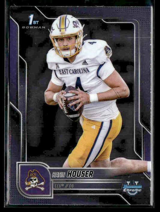 2025 Bowman University Chrome #161 Katin Houser