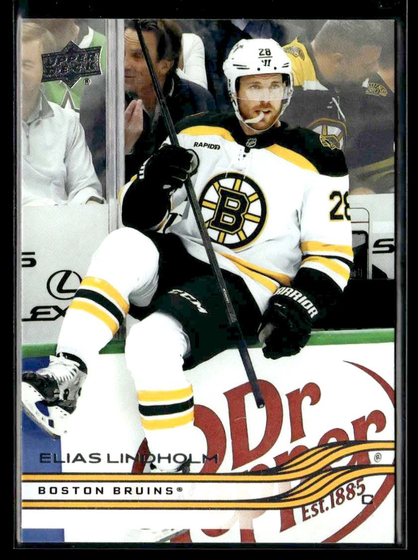 2025-26 Upper Deck #8 Elias Lindholm