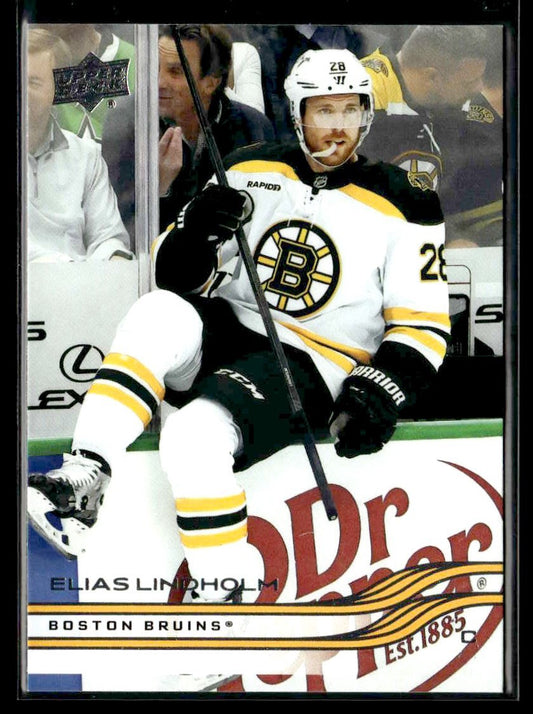 2025-26 Upper Deck #8 Elias Lindholm