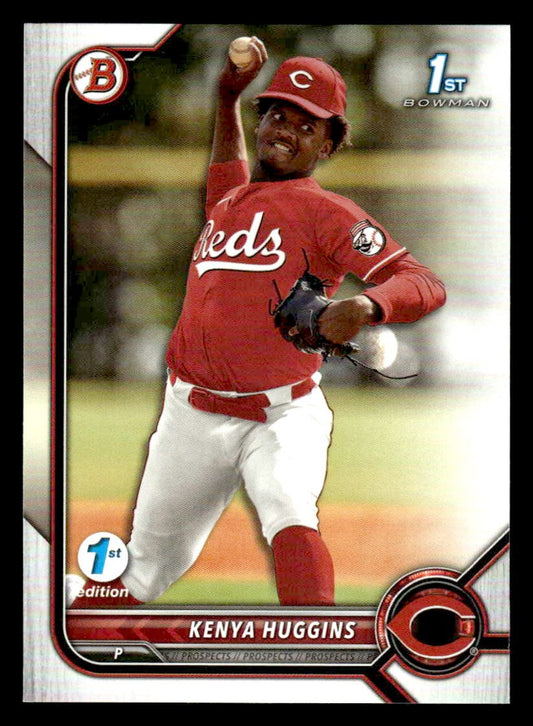 2022 Bowman Draft 1st Edition #BD-140 Kenya Huggins