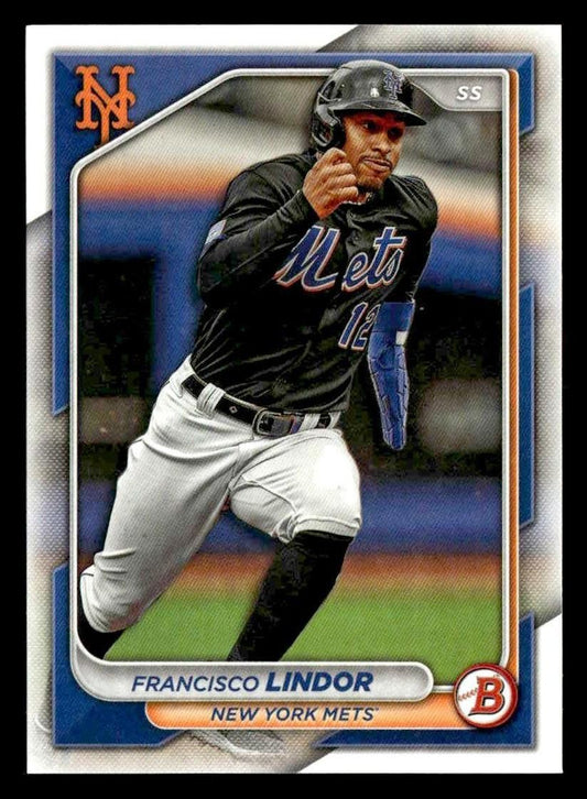 2024 Bowman #38 Francisco Lindor