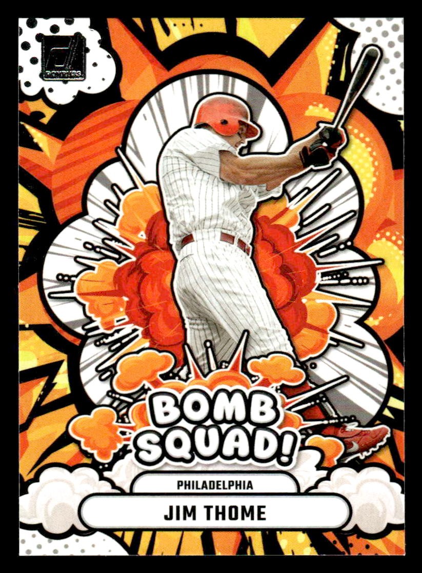 2025 Donruss #12 Jim Thome Bomb Squad