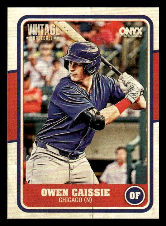 2025 Onyx Vintage #OVOWCA Owen Caissie