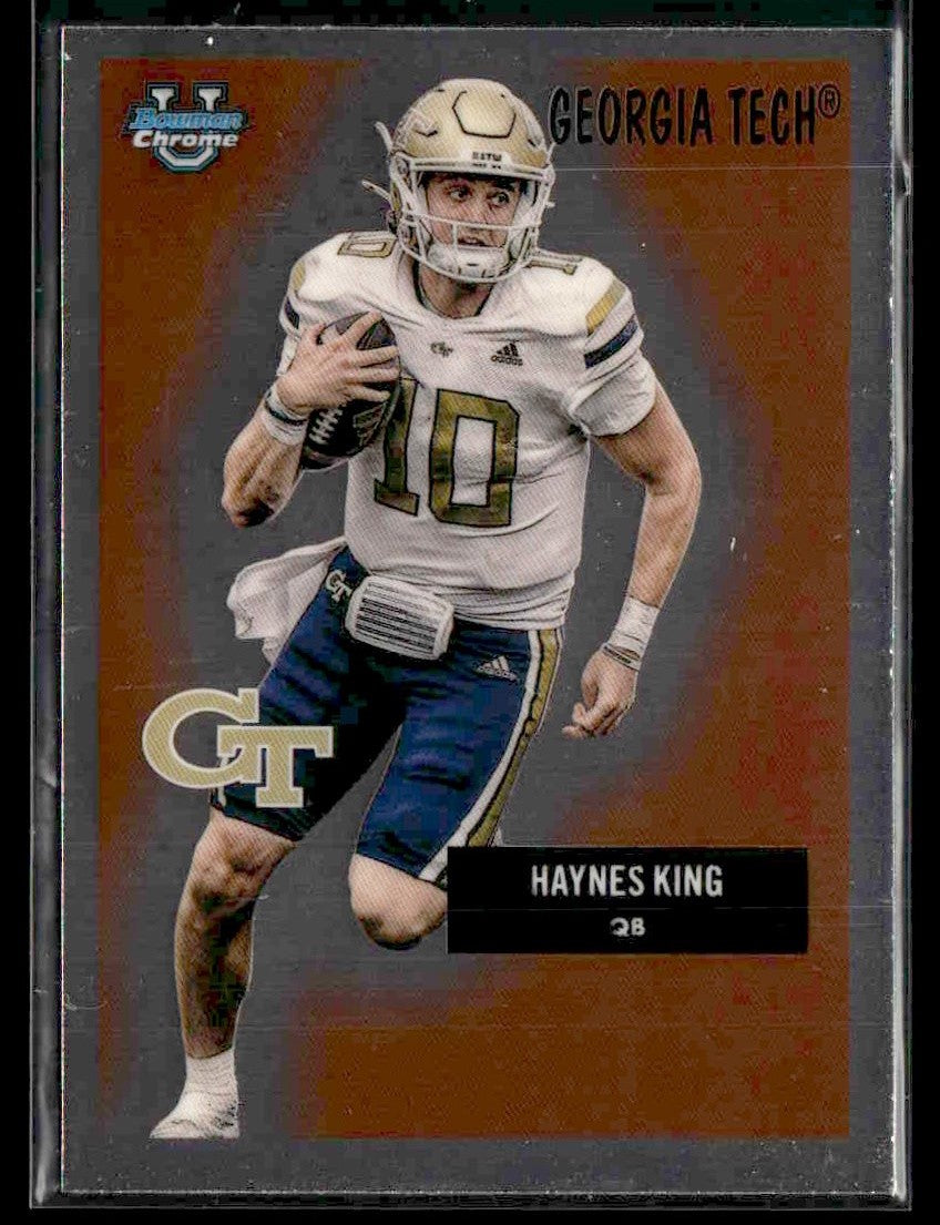 2025 Bowman University Chrome #55AV-23 Haynes King 1955 Bowman Football